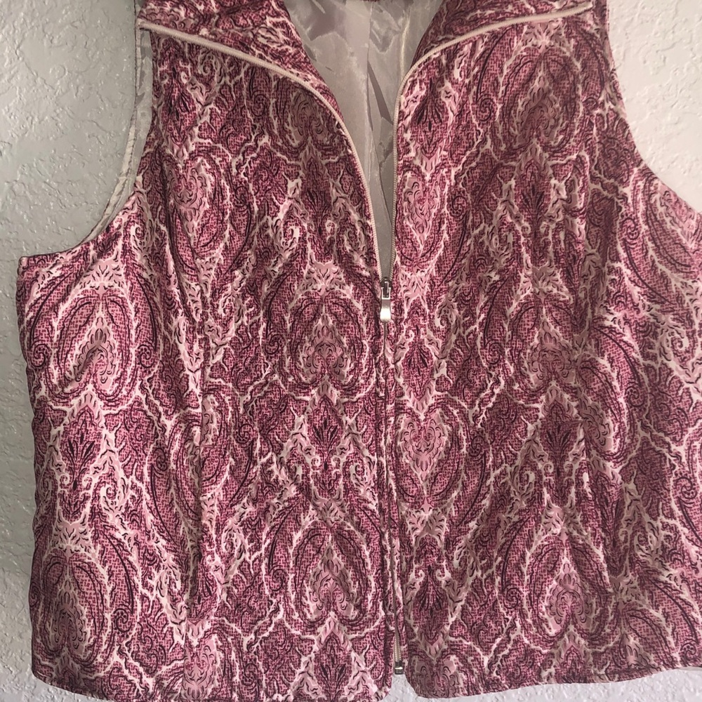 EUC CJ Banks lightweight vest size 2X